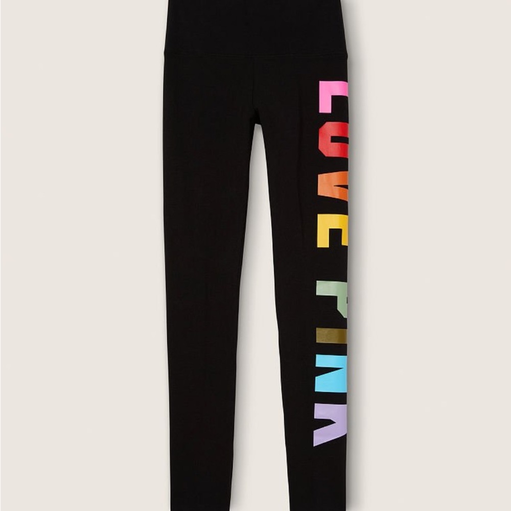 PINK Cotton High Waist Leggings